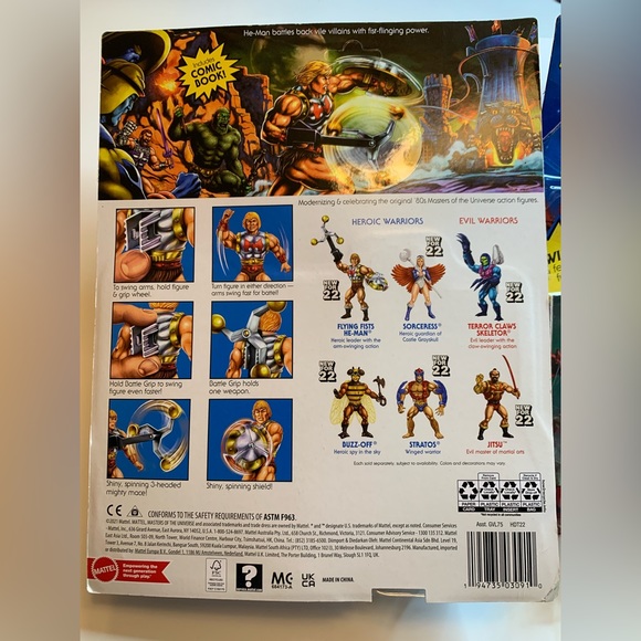 2pc. Masters of the Universe Set! New! - Picture 3 of 10